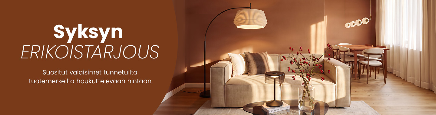 Syksyn designtarjoukset