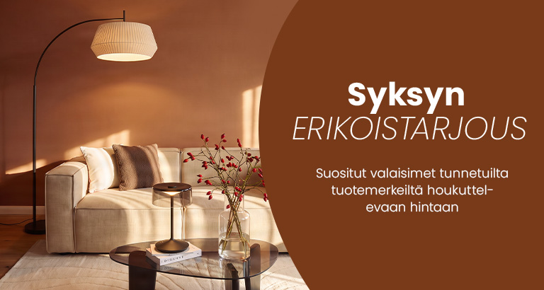Syksyn designtarjoukset